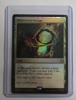 MTG Multiversal Passage (180/308) Marvel's Spider-Man NM FOIL - Image 1
