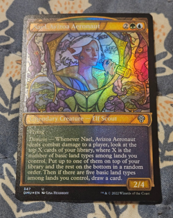 Nael, Avizoa Aeronaut FOIL (Showcase) DMU Dominaria United MTG Magic - Image 1