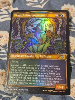 Nael, Avizoa Aeronaut FOIL (Showcase) DMU Dominaria United MTG Magic - Image 2