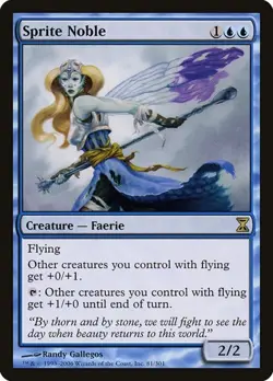 Sprite Noble Time Spiral LP MTG - Image 1