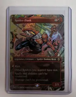 MTG - Spider-Punk (0207) - Borderless Non-foil - Marvel's Spider-Man - Image 1