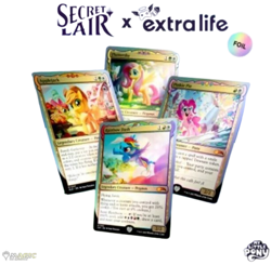MTG Secret Lair Ponies: The Galloping 2 Extra Life Foil Sealed - Image 2