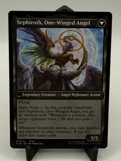 Final Fantasy MTG Magic The Gathering Sephiroth, Fabled SOLDIER Non-Foil Rare - Image 2
