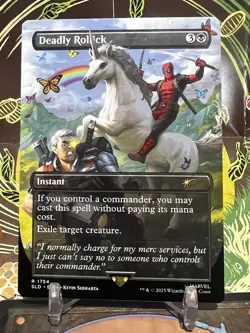 MTG | Deadly Rollick [Secret Lair Marvel Deadpool] NF - Image 1