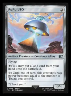 PuPu UFO 0266 Final Fantasy Uncommon MTG - Image 1