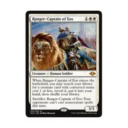 WOTC MtG Modern Horizons Ranger-Captain of Eos (MR) NM - Image 1