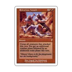 WOTC MtG 7th Ed Relentless Assault (R) (Foil) EX+ - Image 1