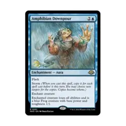 WOTC MtG Prerelease Promos Amphibian Downpour (R) (Foil) NM - Image 1