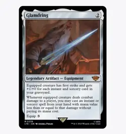 Glamdring - Foil Card - The Lord of the Rings (LTR) - MTG Mythic Rare #239 - Image 1
