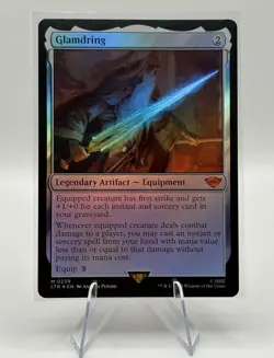 Glamdring - Foil Card - The Lord of the Rings (LTR) - MTG Mythic Rare #239 - Image 3