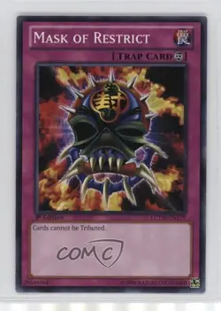 Mask of Restrict 1st Ed. YuGiOh Legendary Collection 3: Yugi's World Mega-Pack - Image 1