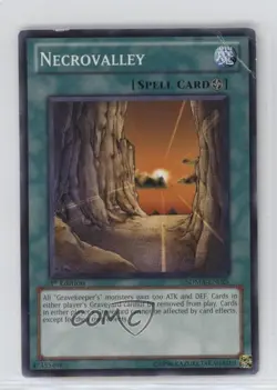 Necrovalley 1st Ed. YuGiOh Marik Structure Deck #SDMA-EN025 2010 - Image 1