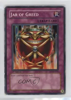 Jar of Greed 1st Ed. YuGiOh Starter Deck #YSD-EN036 2006 - Image 1
