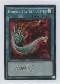 Harpie's Feather Duster (SR) YuGiOh Egyptian God Deck: Slifer the Sky Dragon - Image 1
