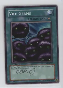 Vile Germs European 1st Ed. YuGiOh Legend of Blue Eyes White Dragon #LOB-E070 - Image 1