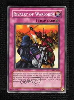 Rivalry of Warlords 1st Ed. YuGiOh Magician's Force #MFC-048 2003 - Image 1
