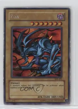 Zoa YuGiOh The Falsebound Kingdom Nintendo North America Gamecube Promo #TFK-001 - Image 1