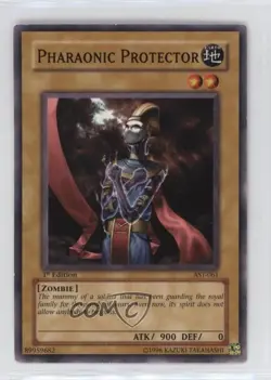 Pharaonic Protector 1st Ed. YuGiOh Ancient Sanctuary #AST-061 2004 - Image 1