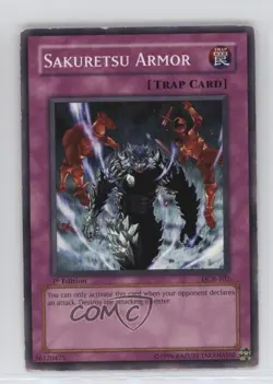 Sakuretsu Armor 1st Ed. YuGiOh Dark Crisis #DCR-102 2003 - Image 1