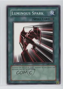 Luminous Spark European 1st Ed. YuGiOh Magic Ruler Booster #MRL-E100 2002 - Image 1