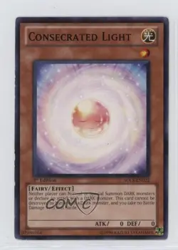 Consecrated Light 1st Ed. YuGiOh Lost Sanctuary Structure Deck #SDLS-EN022 - Image 1