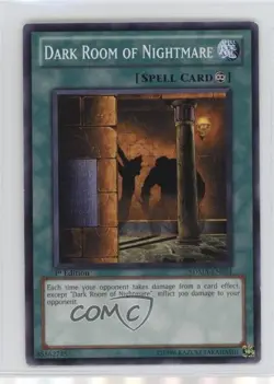 Dark Room of Nightmare 1st Ed. YuGiOh Marik Structure Deck #SDMA-EN024 2010 - Image 1