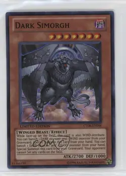 Dark Simorgh YuGiOh Series 8 Collectors Tins Limited Edition Promo #CT08-EN006 - Image 1