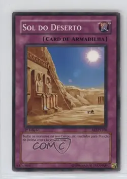 Desert Sunlight Portuguese 1st Ed. YuGiOh Ancient Sanctuary #AST-PT106 2004 - Image 1