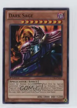 Dark Sage 1st Ed. YuGiOh Legendary Collection 3: Yugi's World Mega-Pack - Image 1