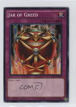 Jar of Greed 1st Ed. YuGiOh Starter Deck 14 Super Starter: Space-Time Showdown - Image 1