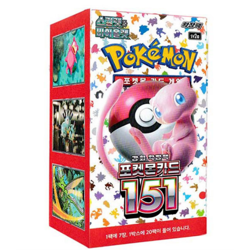 Pokemon Card Scarlet&Violet 151 Booster Box sv2a New Sealed Korean ver - Image 1
