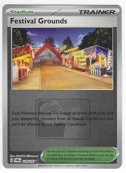 FESTIVAL GROUNDS 149/167 Reverse Holo League Promo Pokemon Card MINT - Image 1