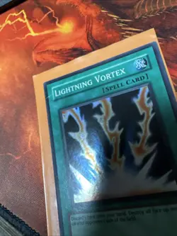 Lightning Vortex Super Rare Holo Yugioh Card FET-EN040 - Image 5
