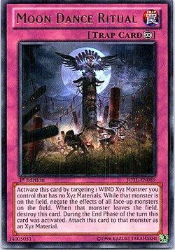 Moon Dance Ritual JOTL-EN089 Yu-Gi-Oh! Card Light Play 1st Edition - Image 1