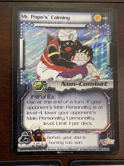 DBZ CCG CELL SAGA HOLO FOIL Rare Dragon Ball Z Score TCG Card LOT 2001 - Image 3