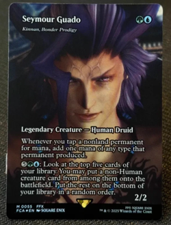 Seymour Guado Kinnan Bonder Prodigy Showcase Foil Magic Final Fantasy - Image 1