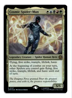 Cosmic Spider-Man M Marvel's Spider-Man 127 NM Foil - Image 1