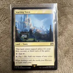 Starting Town 0289 Regular Land Magic the Gathering Final Fantasy - Image 1