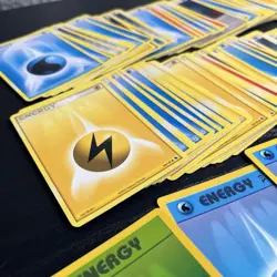 Pokemon TCG 112 Energy Card Lot Bulk LP - Deck Building - Vintage 1999-2007 - Image 4