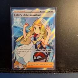 Lillie’s Determination 169/132 - Ultra Rare - Pokemon Mega Evolution - Full Art - Image 1