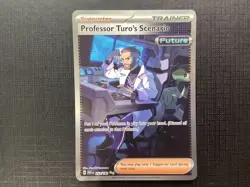 Pokemon Professor Turo’s Scenario 257/182 SIR Secret Illustration Rare NM 2023 - Image 1