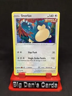 Pokemon TCG - SNORLAX - SWSH119 - Sword & Shield - Black Star Promo Cosmos Holo - Image 1
