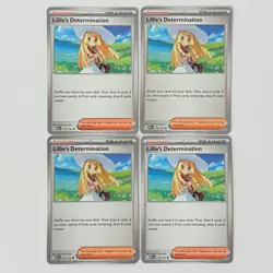 Lillie’s Determination 119/132 Pokemon Mega Evolution 4x Playset NM - Image 1