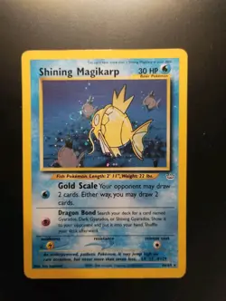 POKEMON NEO REVELATION UNLIMITED SHINING MAGIKARP HOLO 66/64 LP ENG - Image 1