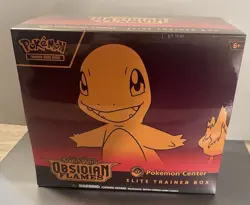 Pokemon Center Scarlet & Violet : Obsidian Flames Elite Trainer Box - Sealed - Image 1