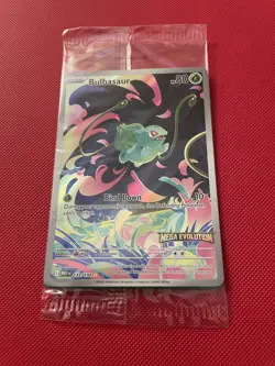 Bulbasaur 133/132 Stamped Promo Pokemon Mega Evolution *SEALED* - Image 3