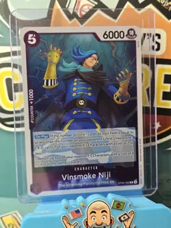 Vinsmoke Niji OP06-065 R Foil Rare Wings Of The Captain One Piece Card Game - Image 1