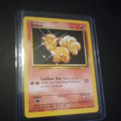 Vulpix 99/130 Base Set 2 WOTC Pokemon Card HP-DMG - Image 2