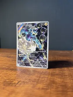 Thundurus Promo Card Pokemon Center Stamp Black Bolt MINT - Image 1