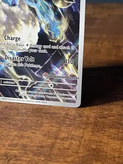 Thundurus Promo Card Pokemon Center Stamp Black Bolt MINT - Image 3